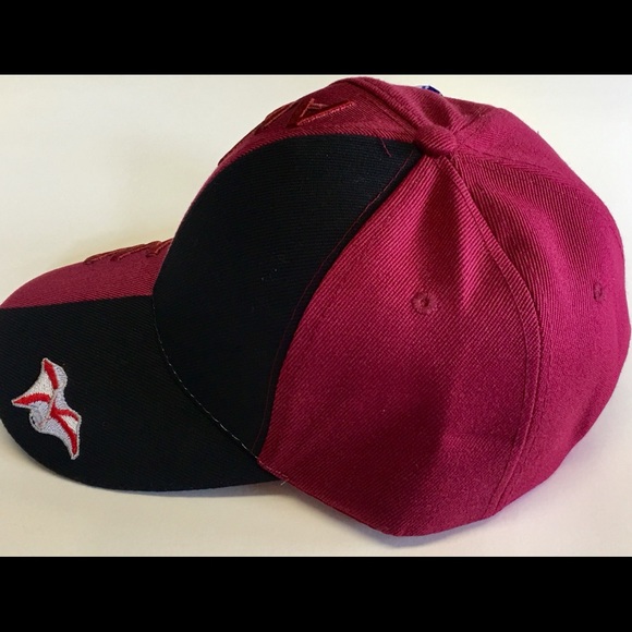 Alabama Football Adjustable Cap Hat Red Black NCAA - Picture 5 of 8